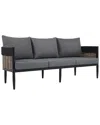 Safavieh Harrison 3-seater Sofa In Black
