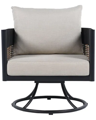 Safavieh Harrison Swivel Chair In Black