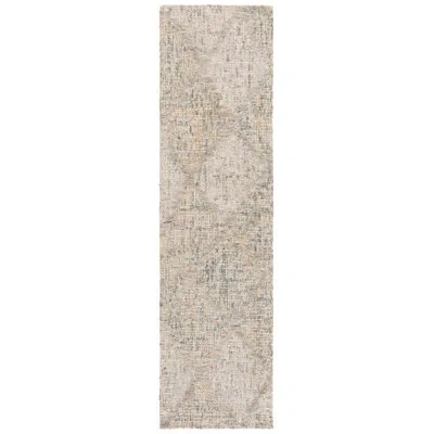 Safavieh Harvest Hand Tufted Wool Abstract Indoor Rug In Grey,brown