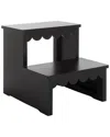 Safavieh Haven 2-step Stool In Black