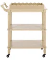 Safavieh Haven 3-tier Dining Cart In Brown