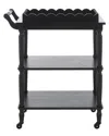 Safavieh Haven 3-tier Dining Cart In Black
