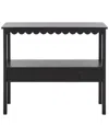 Safavieh Haven Lower 2-drawer Console In Black