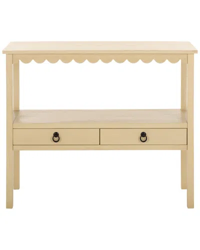 Safavieh Haven Lower 2-drawer Console In Neutral