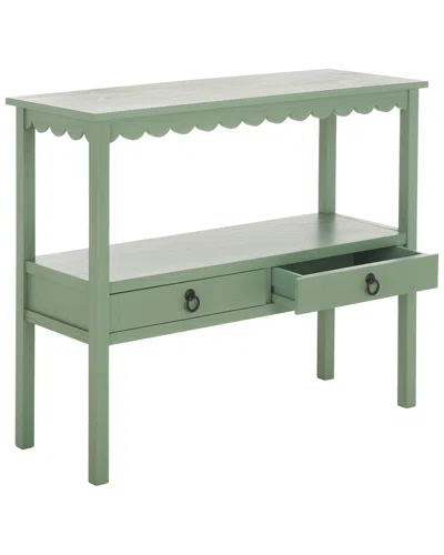 Safavieh Haven Lower 2-drawer Console In Green