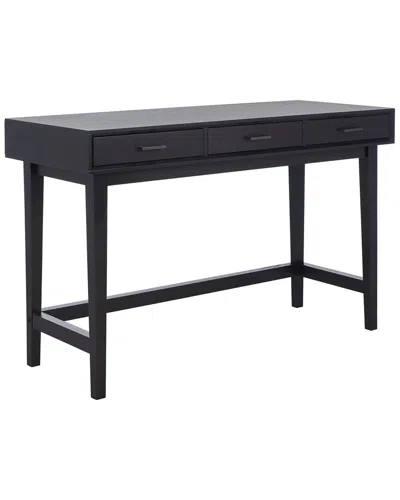 Safavieh Hawthorn 3-drawer Desk In Black