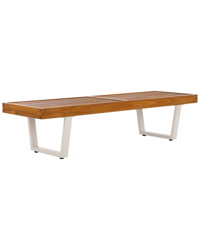 Safavieh Heather 60in Bench In Brown