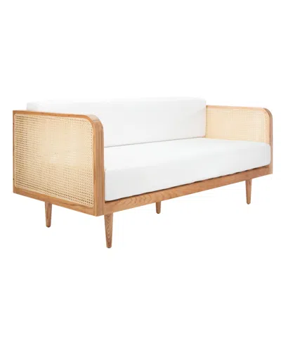Safavieh Helena 75" French Cane Daybed In Natural