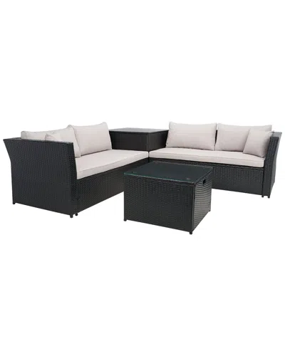 Safavieh Helga Living Set In Black