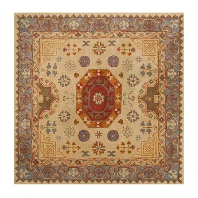 Safavieh Heritage Collection Bryony Oriental Square Area Rug In Multi