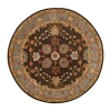Safavieh Heritage Collection Johna Oriental Round Area Rug In Multi