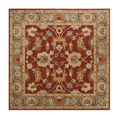 Safavieh Heritage Collection Noelle Oriental Square Area Rug In Multi