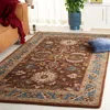 Safavieh Heritage Hand Made Area Rug, Brown / Blue Traditional Style Non-shedding In Brown