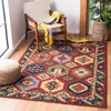 Safavieh Heritage Hand Made Area Rug, Red / Gold Traditional Style Non-shedding In Multi