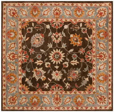 Safavieh Heritage Handmade Rug In Brown
