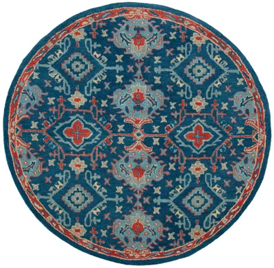 Safavieh Heritage Handmade Rug In Blue