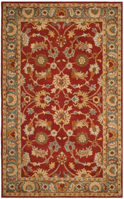 Safavieh Heritage Handmade Rug In Red