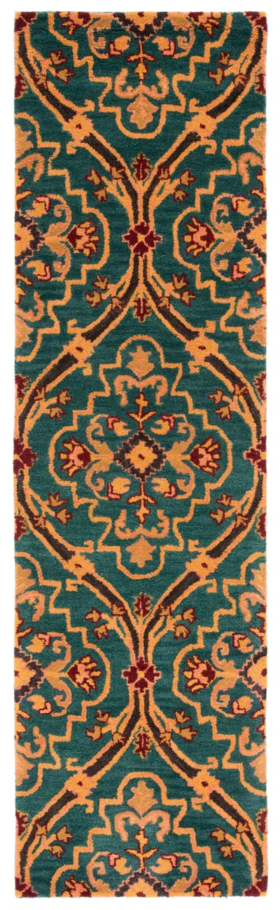 Safavieh Heritage Handmade Rug In Green