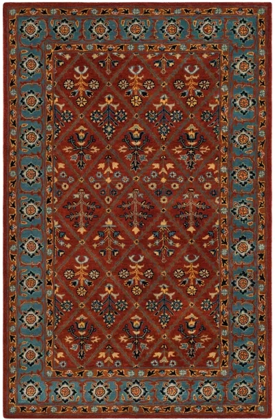 Safavieh Heritage Handmade Rug In Red