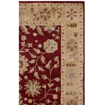 Safavieh Heritage Wool Rug In Red