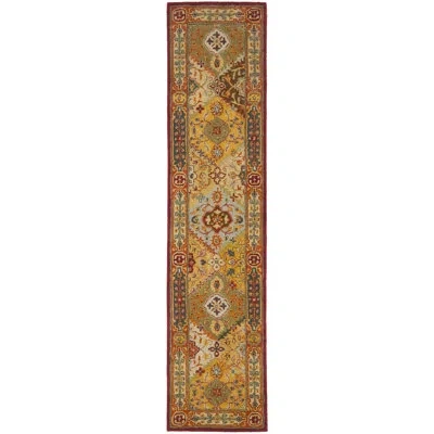 Safavieh Heritage Wool Rug In Brown