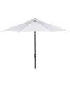 Safavieh Herla 11ft Auto Tilt Umbrella In White
