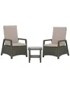 Safavieh Herman Recliner 3pc Set In Green