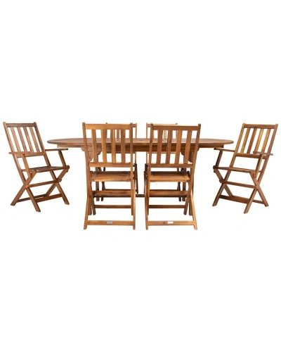Safavieh Hikaru Dining Set In Brown