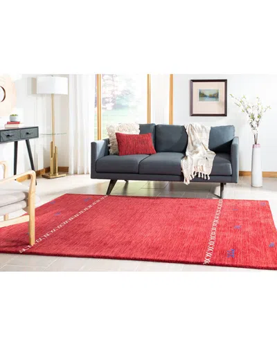 Safavieh Himalaya Bobbi-jo Hand Loomed Rug In Red