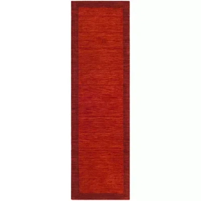 Safavieh Himalaya Collection Hannan Solid Runner Rug In Red