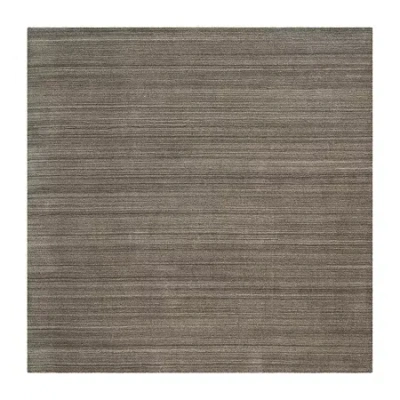 Safavieh Himalaya Collection Mirabel Striped Square Area Rug In Gray