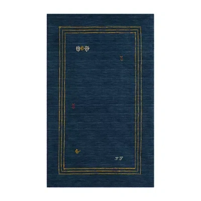Safavieh Himalaya Collection Patrick Border Area Rug In Blue