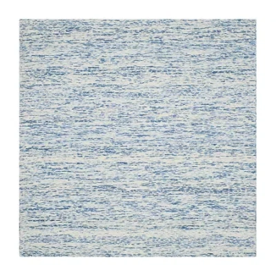 Safavieh Himalaya Collection Zenji Abstract Square Area Rug In Blue