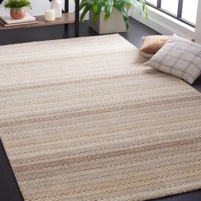 Safavieh Himalaya Hand Made Area Rug, Beige Contemporary Style Non-shedding In Neutral