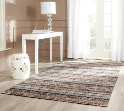 Safavieh Himalaya Hand Made Area Rug, Beige / Multi Contemporary Style Non-shedding In Neutral