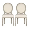 Safavieh Holloway Dining Collection 2-pc. Upholstered Dining Chair In Sand