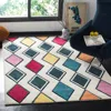 Safavieh Hollywood Machine Made Area Rug, Ivory / Peacock Blue Contemporary Style Easy Care In Multi