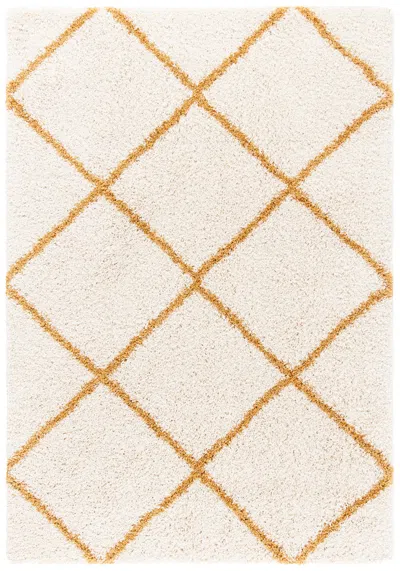 Safavieh Horizon Shag Collection Rug In Yellow