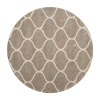 Safavieh Hudson Shag Collection Maria Geometric Round Area Rug In Multi