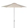 Safavieh Hurst 9 Ft Push Up Umbrella In Beige