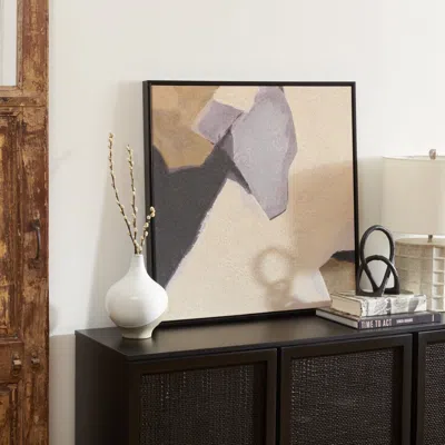 Safavieh Icelandic Highlands Framed Wall Art In Blue