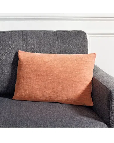 Safavieh Idalena Pillow In Orange