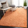 Safavieh Ikat Hand Made Area Rug, Rust Contemporary Style Non-shedding In Orange