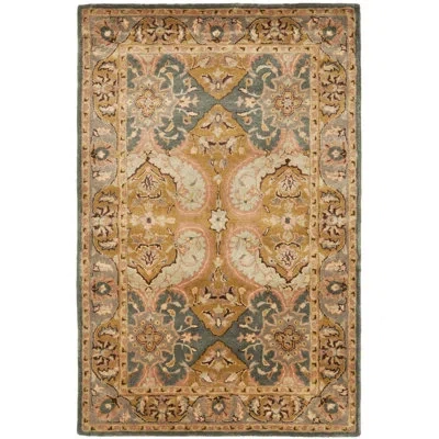 Safavieh Imperial Wool Oriental Rug In Gold