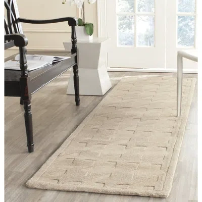 Safavieh Impressions Hand Loomed Wool Abstract Rug In Begonia