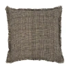Safavieh Inara Linen Square Throw Pillow In Black