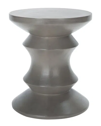 SAFAVIEH SAFAVIEH INDOOR/OUTDOOR KATARA CONCRETE ACCENT STOOL