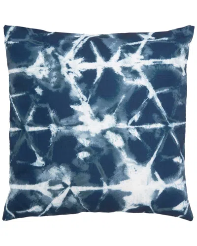 Safavieh Indoor/outdoor Maven Pillow In Navy