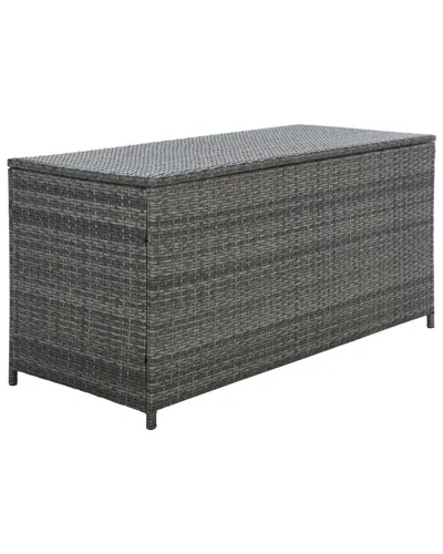 Safavieh Indoor/outdoor Oliveira Cushion Box In Gray