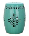 Safavieh Quatrefoil Garden Stool